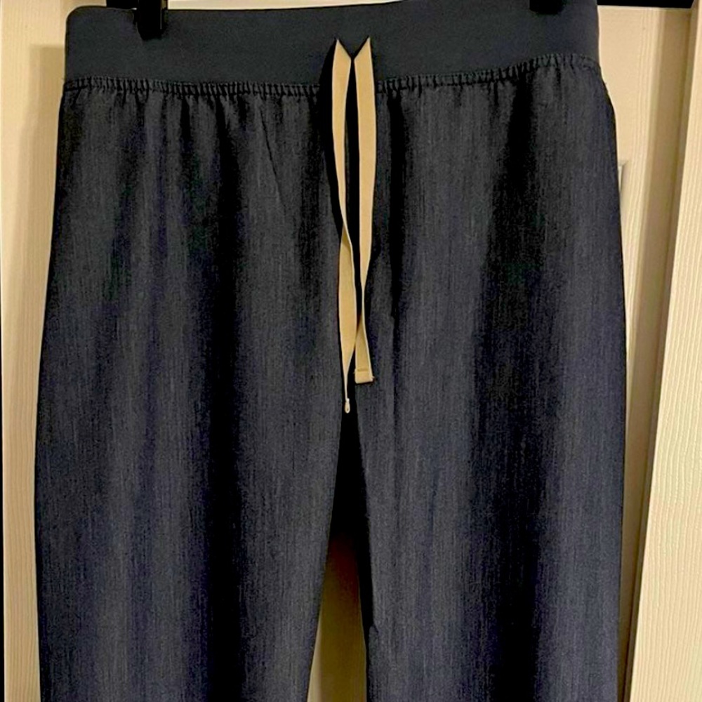 Figs Heather Denim limited Edition- Livingston Large/Tall  scrub pants